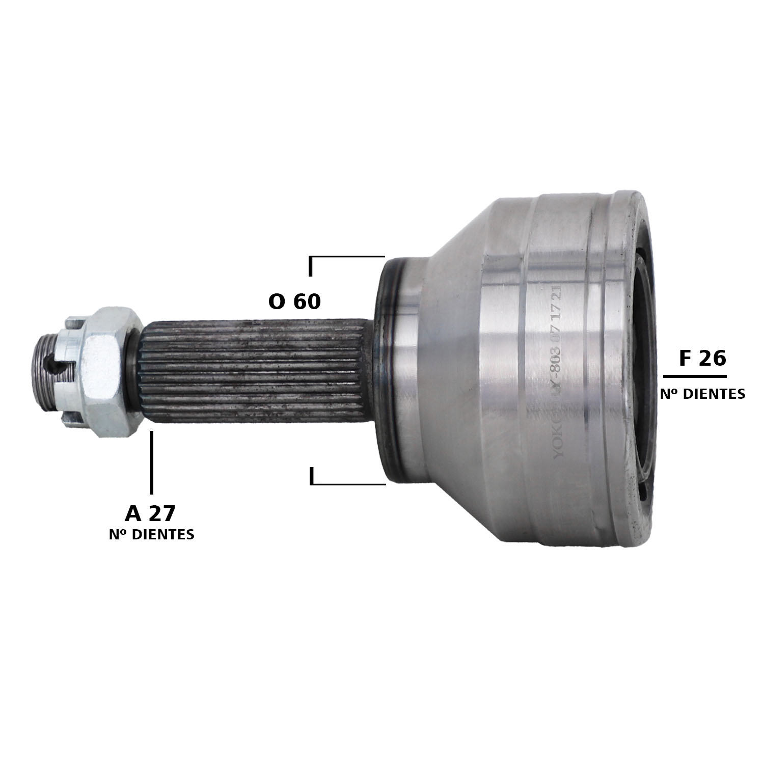 Punta Palier Externo Hyundai Sonata 2002-2006