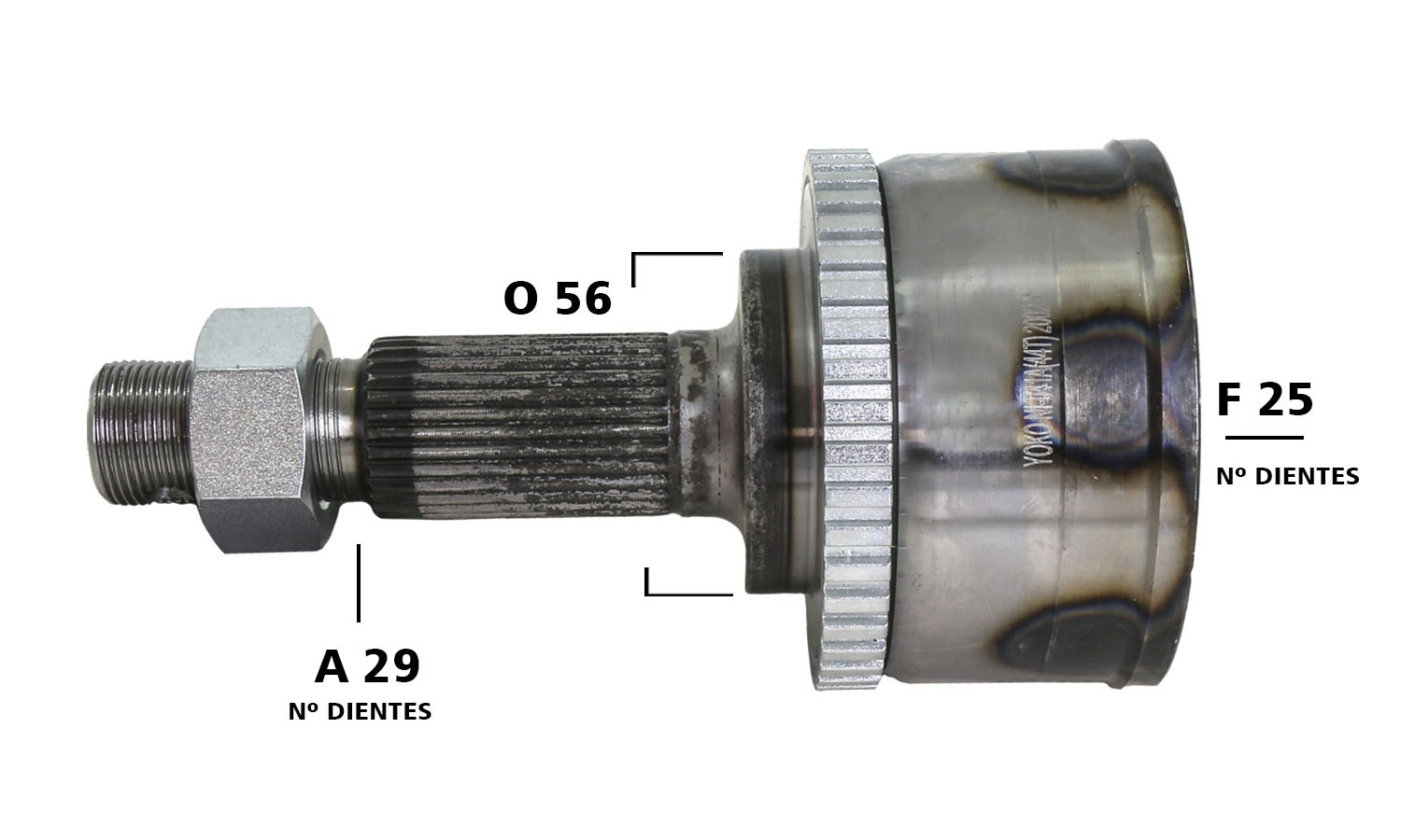 Punta Palier Externo Nissan X-Trail 2001-2014