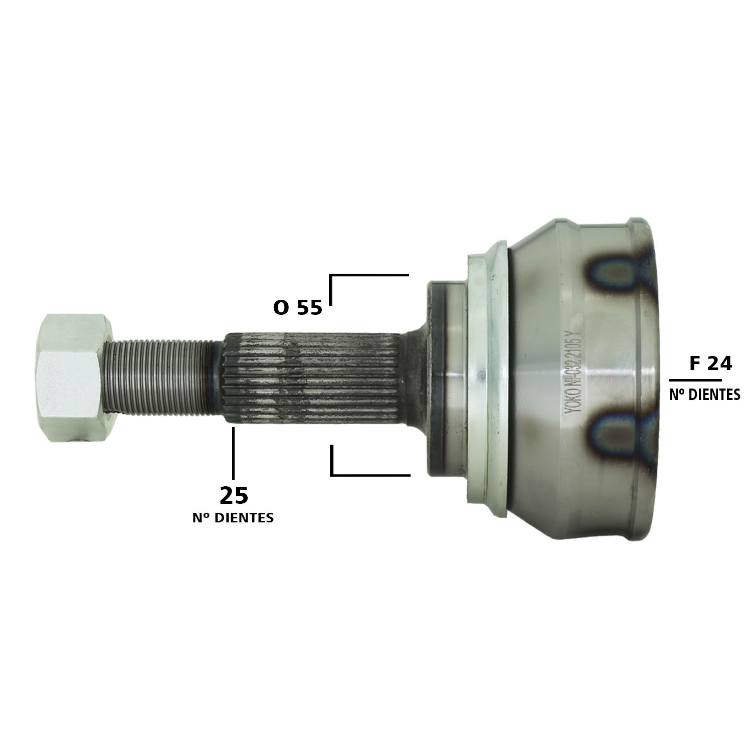 Punta Palier Externo Nissan Sentra B13 (Mexicano) 1992-2000
