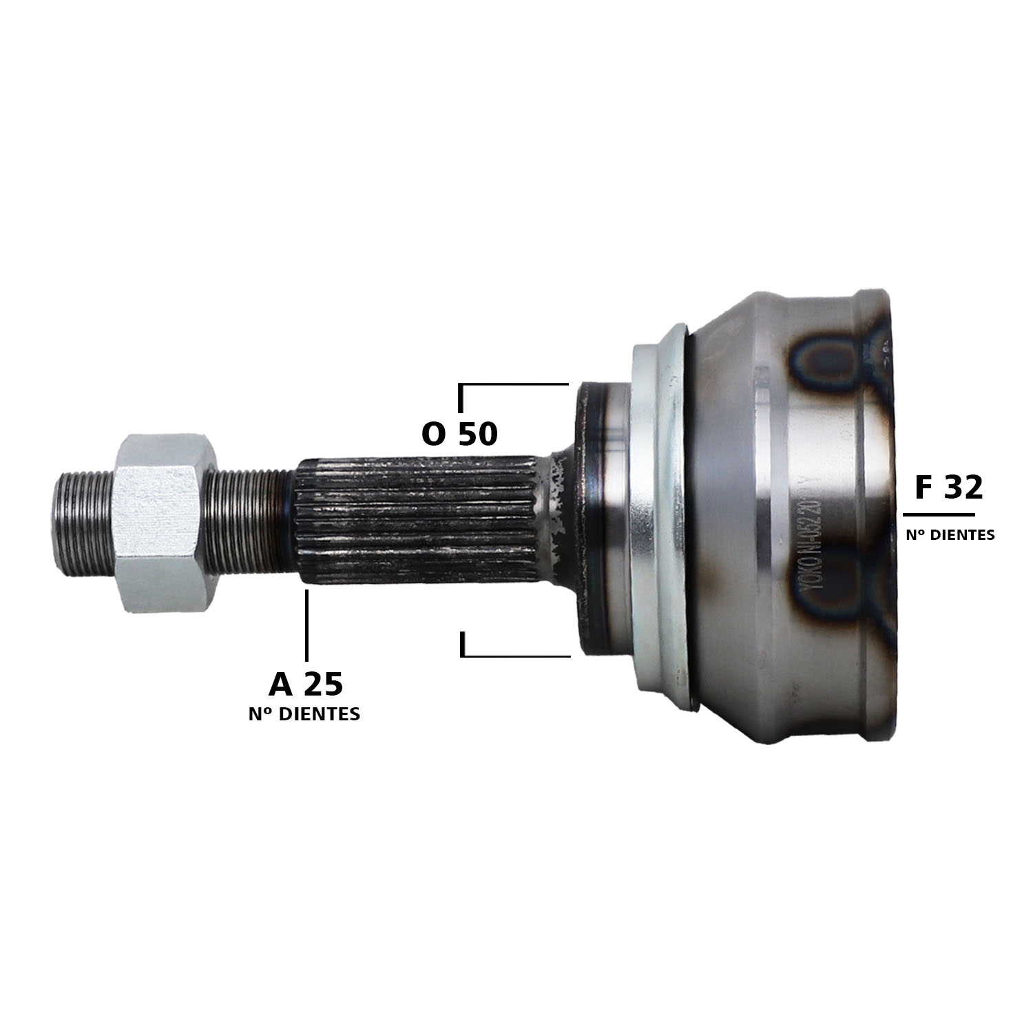 Punta Palier Externo Nissan Sentra B14 2001-2004