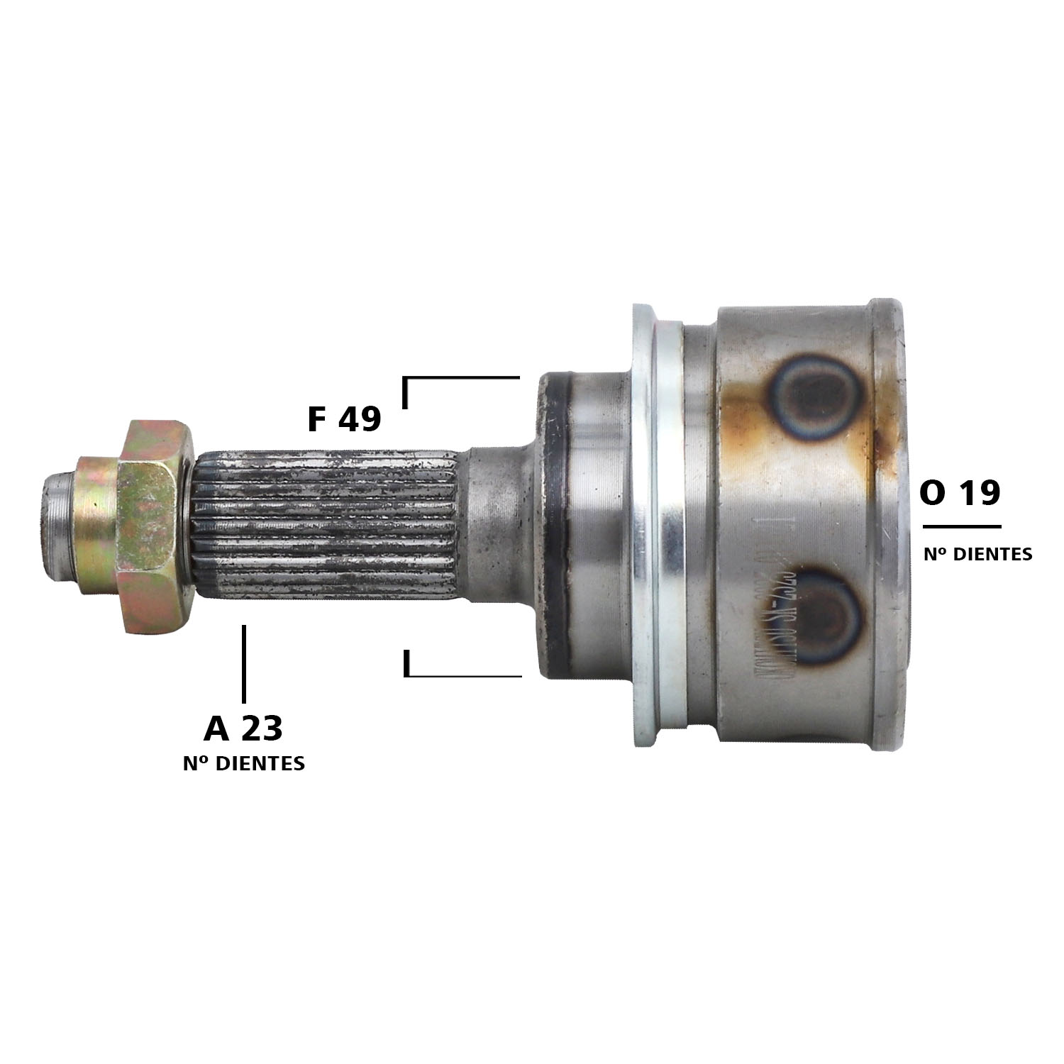 Punta Palier Externo Suzuki Alto 2007-