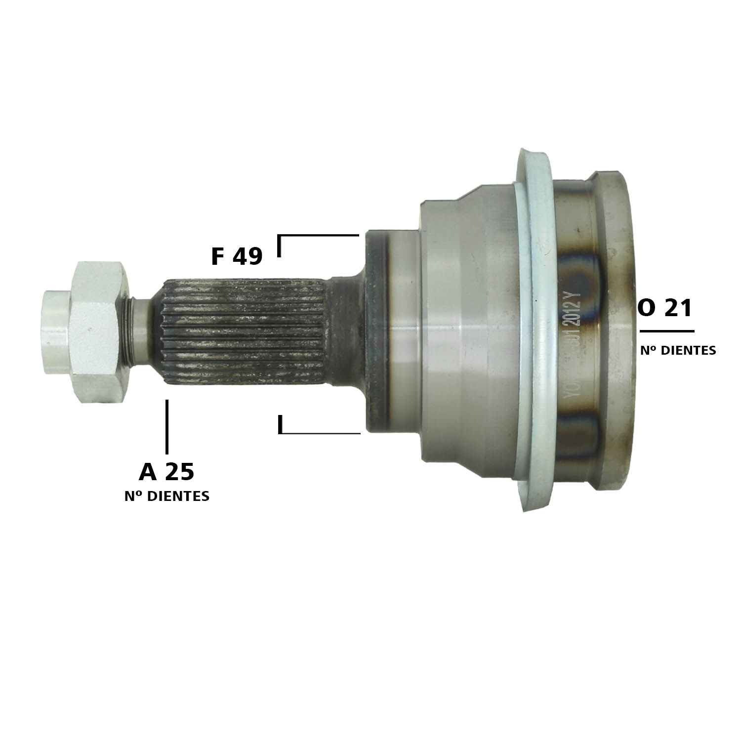 Punta Palier Externo Suzuki Baleno 1990-