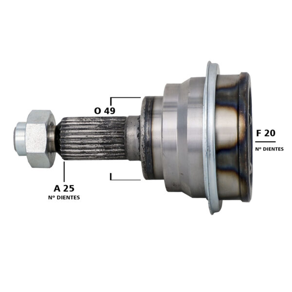 Punta Palier Externo Suzuki Baleno 1998-