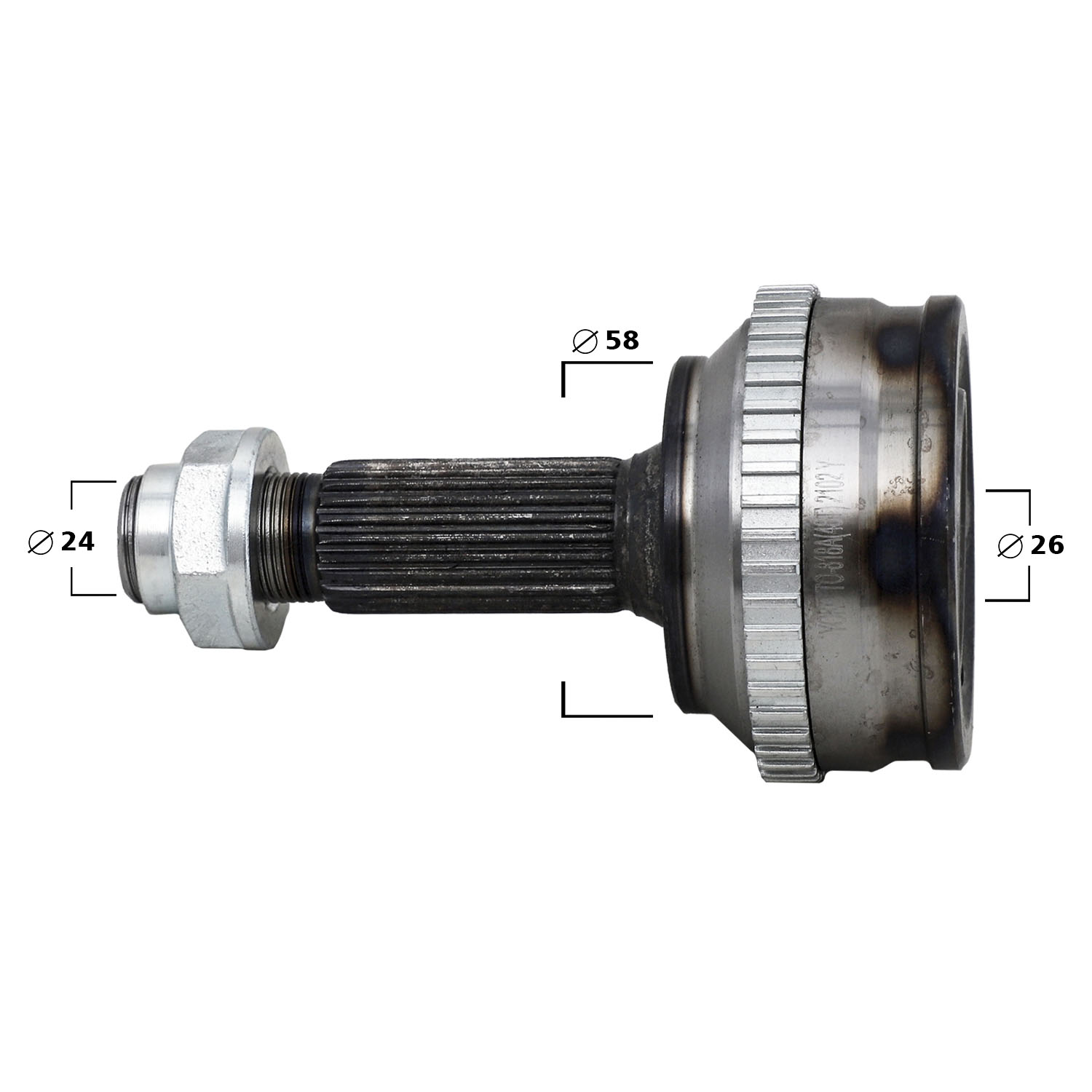 Punta Palier Externo Toyota Yaris 2000-2004