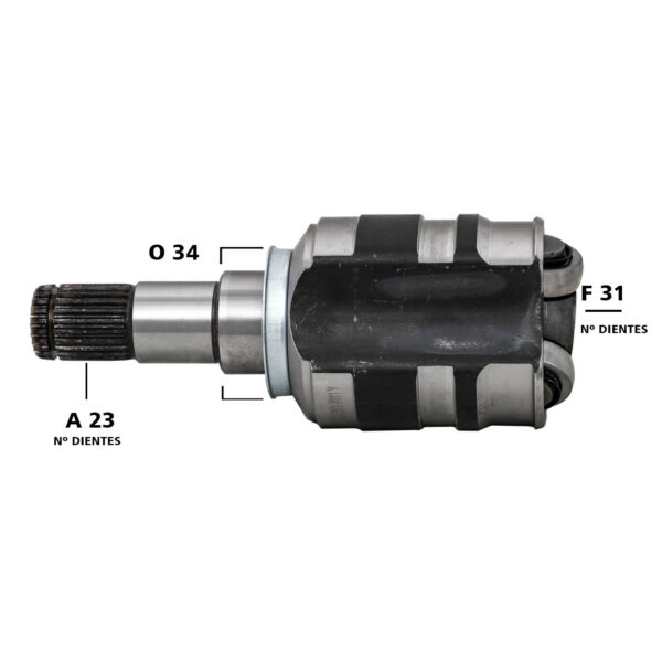 Punta Palier Interna Toyota Yaris 2014-2017