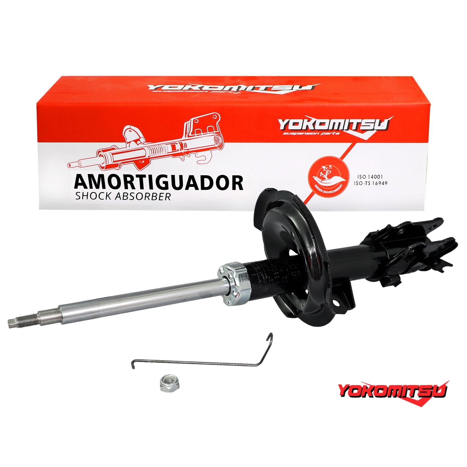 Amortiguador Delantero Derecho Hyundai Accent 2005/2010 (Gas)