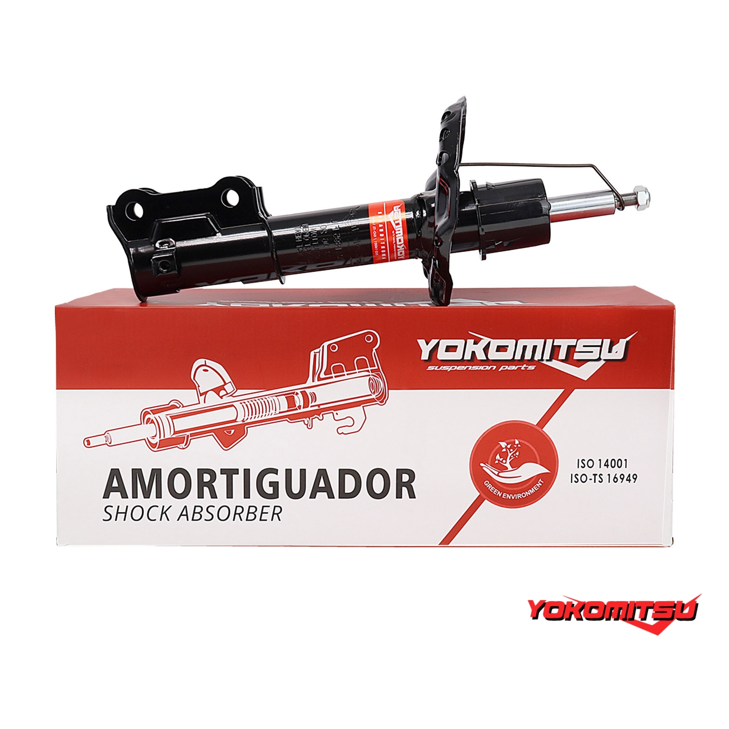 Amortiguador Delantero Derecho Hyundai Elantra 2016-2020 (Gas)