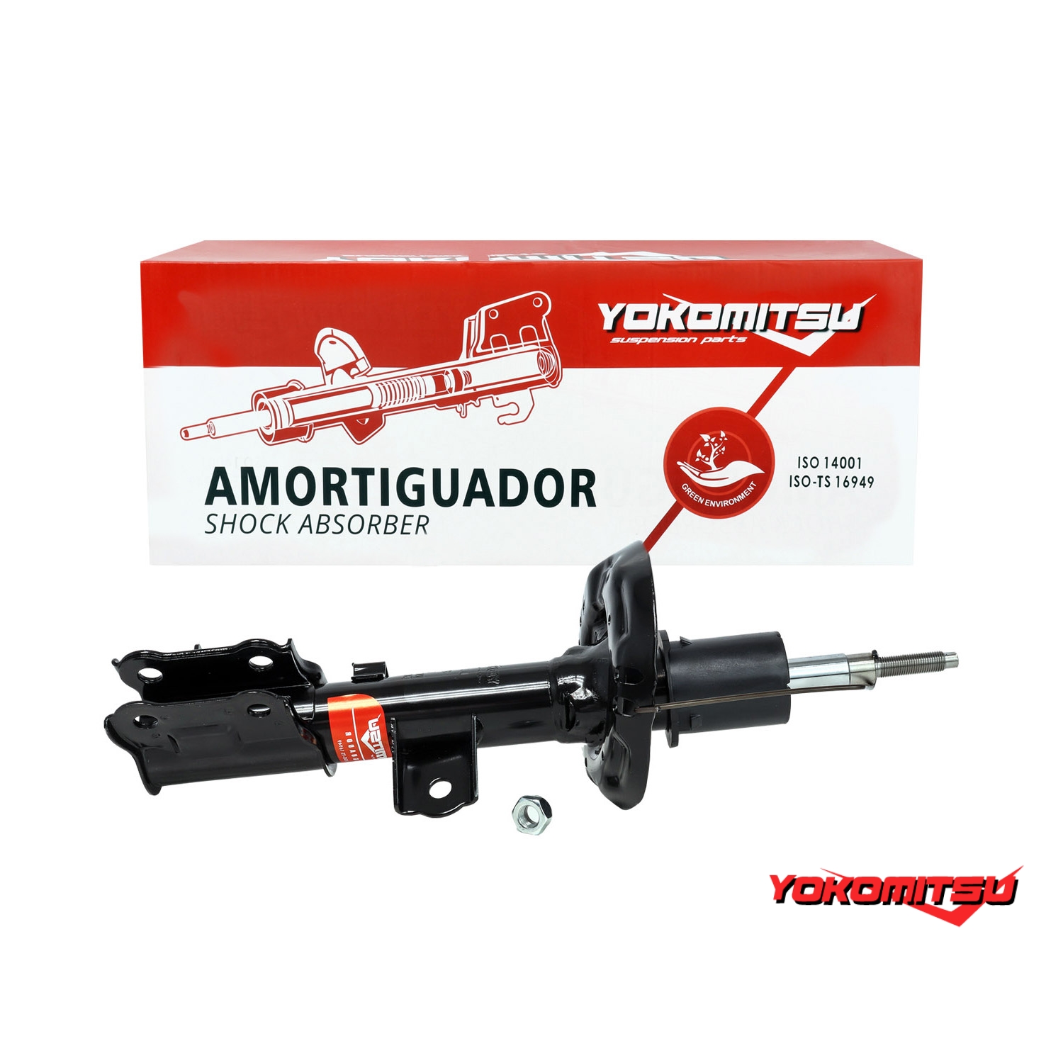 Amortiguador Delantero Derecho Kia Soluto 2020-2023 (Gas)